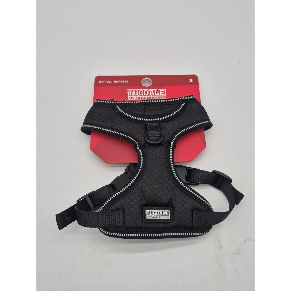 Tugdale No Pull Harnes S- Built to be Tugged Black
